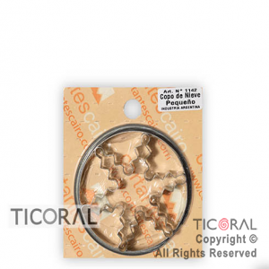 CORTANTE C 1142 COPO DE NIEVE PEQUE�O x 1